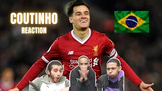 FIRST TIME REACTION TO PHILIPPE COUTINHO! | Half A Yard Reacts