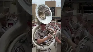 Fightin’ Texas Aggie Band marches into Kyle Field Sept 16, 2023