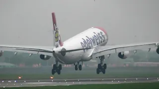 Early Morning Heavy Arrivals at London Heathrow Airport, RW09L | 31-05-21