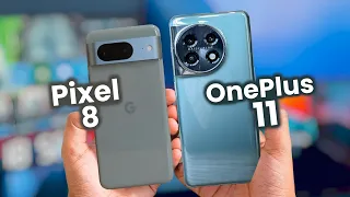 Google Pixel 8 vs Oneplus 11 ¿Cuál es mejor opción en 2024?