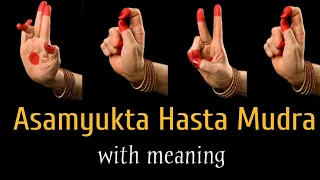 Asamyukta Hasta Mudras || Lesson 2 || Single Hand Gestures with Meaning || Indian Classical Dance