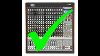 Korg MW2408 - Ten reasons why you should buy one of these marvellous hybrid mixers!