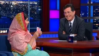 Malala Yousafzai & Stephen Do Card Tricks