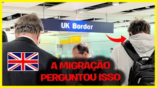 COMO FOI PASSAR NA IMIGRAÇÃO ? LONDRES 2023/2024