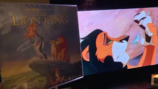 Disney’s The Lion King on THX LASERDISC! 🤩 WOW.. #lionking #disney #laserdisc #thx #family