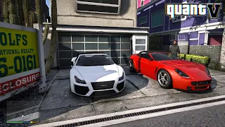 GTA 5 - QuantV 3.0 - First 10 Minutes Gameplay with Maxed-Out Graphics 4K