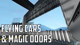 Space Engineers - S1E06 'Flying Cars & Magical Hangar Doors'