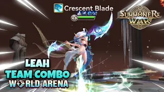 Leah Team Combo in World Arena Ep. 3 - Summoners War