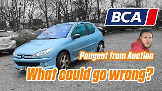 Bought a Peugeot at Auction - Will it make it home?