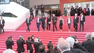 Jeune Ahmed cast on the red carpet in Cannes