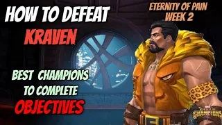 How to Defeat Kraven EOP Bargaining |Full Breakdown| - Marvel Contest of Champions