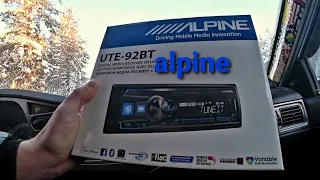 ALPINE UTE-92BT | ЛЕГЕНДА АВТОЗВУКА