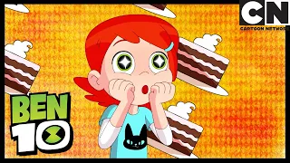 Ben Gets Scared of Ghosts | King of the Castle | Ben 10 🎃 | Cartoon Network