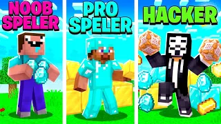 NOOB vs PRO vs HACKER In Minecraft!