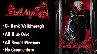 Devil May Cry HD Remaster Full Game S-Rank Walkthrough [All Blue Orbs/Secret Missions]