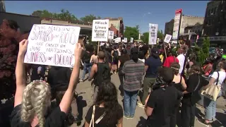 Third day of protests in Brooklyn as officials review Friday's actions