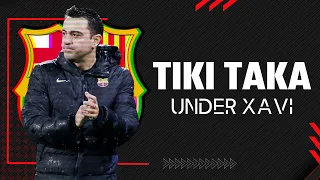 Barcelona Tiki Taka & Teamplay Under Xavi Hernandez Football