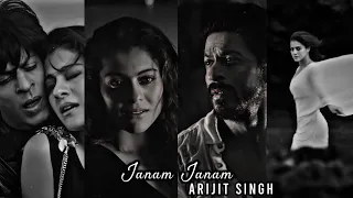 Janam Janam Full Screen Whatsapp Status | Arijit Singh | Shahrukh Khan Status | Dilwale Status