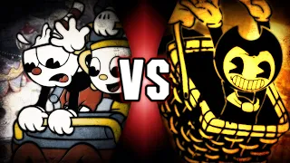 Dancing with the Devil | Cuphead Vs. Bendy (Fan Made Death Battle Trailer)