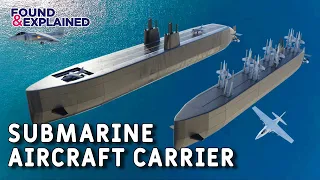 This Aircraft Carrier Could Go Underwater... IMPOSSIBLE Submarine Aircraft Carrier - An 1 + An 2