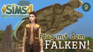 Die erste Mission im MILLENIUM FALKE!🤩  - Die Sims 4: Star Wars - Reise nach Batuu [9]