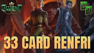 GWENT | NILFGAARD | 33 CARD RENFRI