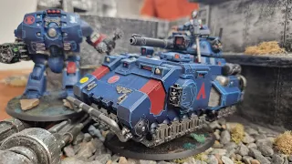 Four way free for all, Warhammer 40k battle report