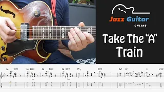 Take The "A" Train - Jazz Guitar Lesson