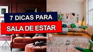 7 DICAS SIMPLES para decoração DA SALA [TENDÊNCIA EM 2024]