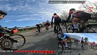Wells Ave Boston bike race. 4-21-24