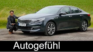 Kia Optima FULL REVIEW test driven all-new sedan/Limousine neu 2016/2017