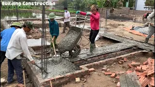 Construction Techniques For Building Solid Foundations With Precise Reinforced Concrete