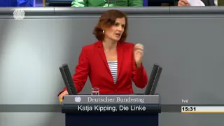 Katja Kipping: Sanktionen bei Hartz IV und Sozialhilfe [Bundestag 01.10.2015]