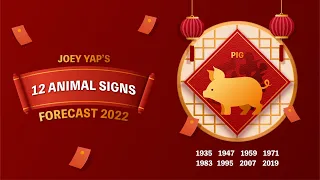 2022 Animal Signs Forecast: Pig [Joey Yap]