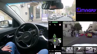 Demo Drive in Imagry Autonomous Vehicle in Haifa