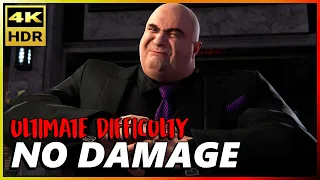 SPIDER-MAN REMASTERED PS5™ Kingpin Boss Fight (No Damage / Ultimate Difficulty) 4K Ray Tracing 60fps