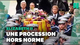 Funérailles d'Elizabeth II : revivez la procession du cercueil