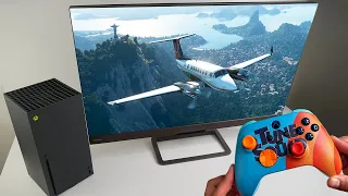 Microsoft Flight Simulator Gameplay on Xbox Series X 4K Ultra HD 60 FPS