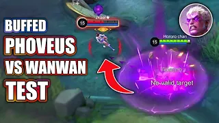 BUFFED PHOVEUS CHASING WANWAN TEST