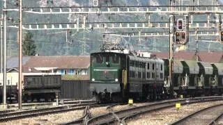 Ce 6/8 14253/Ae 8/14 mit Kieszug