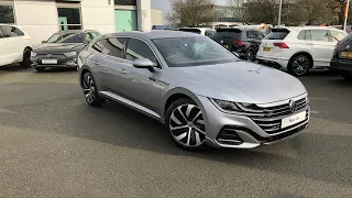 Brand New Volkswagen Arteon Shooting Brake R-Line 2.0TDI DSG in Pyrite Silver - Crewe Volkswagen