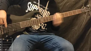 Linkin Park - New Divide Bass Cover (Tabs)