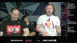 Kenny Omega talks about his wardrobe malfunction