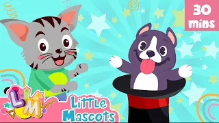 Bingo Song + Old MacDonald + More Little Mascots Nursery Rhymes & Kids Songs