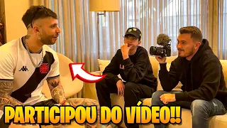 TASPIO FINALMENTE CONHECEU O JOÃO CAETANO!! | JC VAZOU ISSO...😱