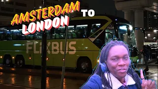 Amsterdam to London... by Flixbus? Ferry across the English Channel