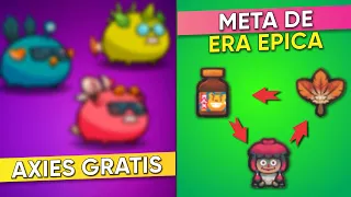 🔥 GANA AXIES GRATIS + EL META DE LA ERA EPICA | Axie infinity