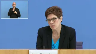 Annegret Kramp-Karrenbauer zur KSK-Reform am 01.07.20
