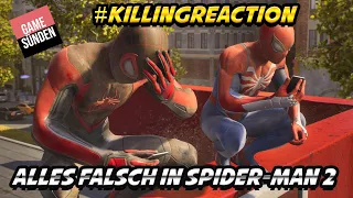 Alles falsch in Spider Man 2 endlich #killingreaction #gamesünden #spiderman2 #marvel #satire