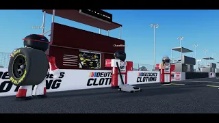 Roblox NASCAR 14.860 second pit stop